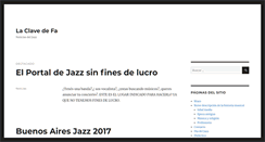 Desktop Screenshot of laclavedefa.org
