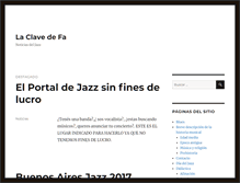 Tablet Screenshot of laclavedefa.org